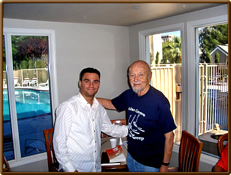 Lawrence Totaro (left) and Kurt Landsberger